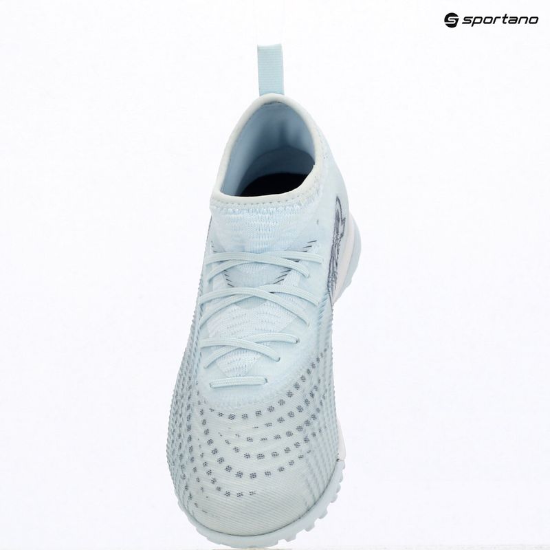 Scarpe da calcio per bambini PUMA Future 9 Match TT + Mid Jr icy blue/puma white/blue jewel 4