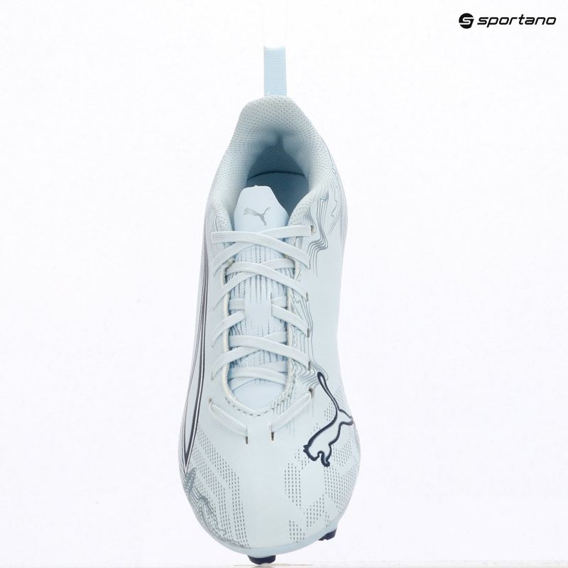 Scarpe da calcio per bambini PUMA Ultra 6 Play FG/AG Jr icy blue/puma white/blue jewel 3
