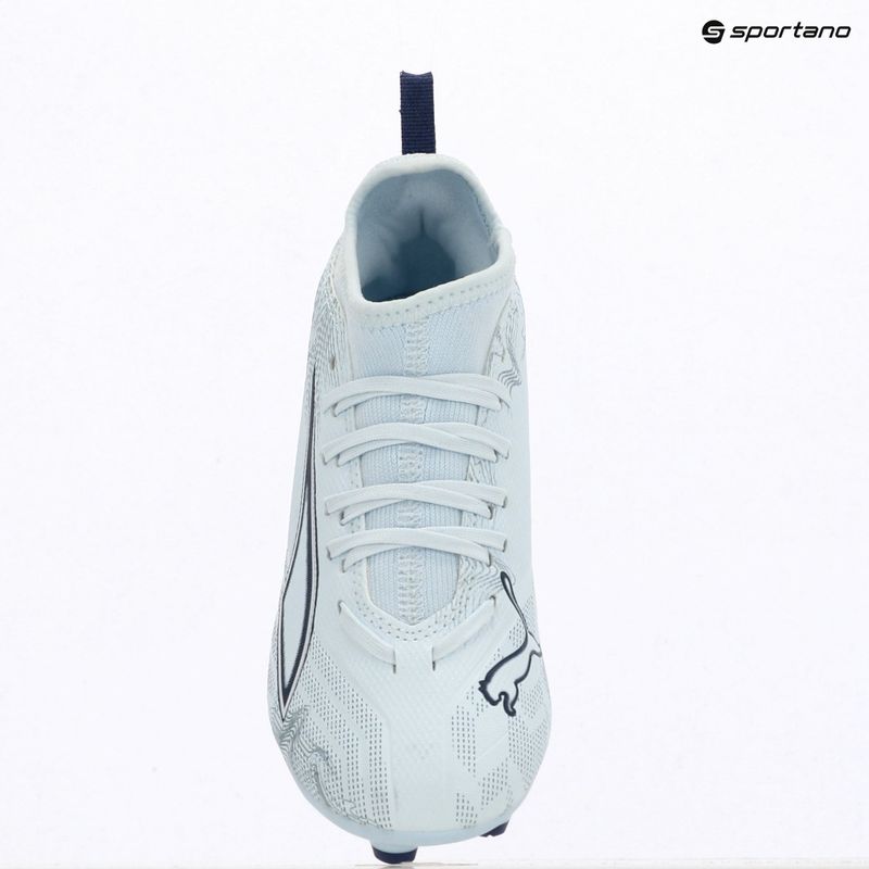 Scarpe da calcio per bambini PUMA Ultra 6 Match FG/AG Jr icy blue/puma white/blue jewel 4