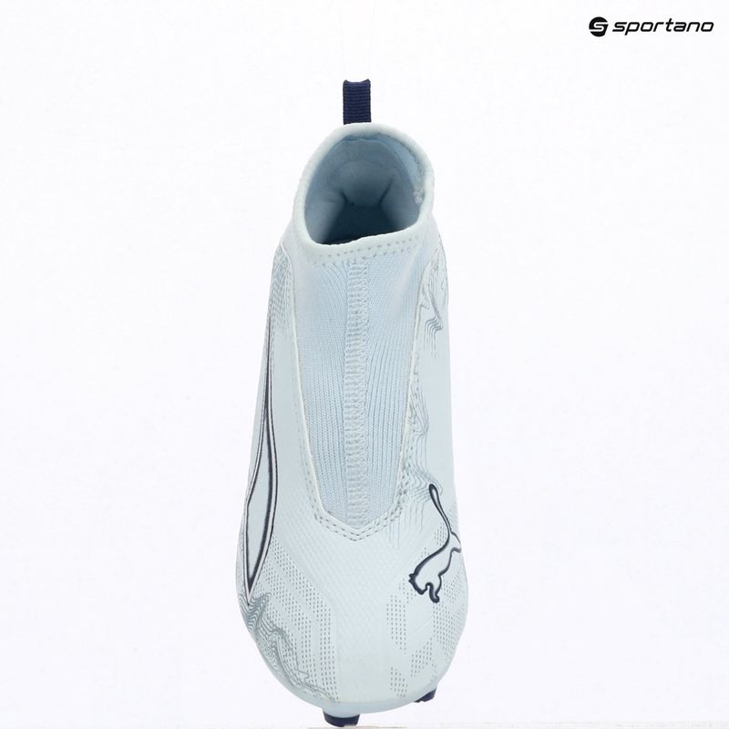 Scarpe da calcio per bambini PUMA Ultra 6 Match+ LL FG/AG Jr icy blue/puma white/blue jewel 3