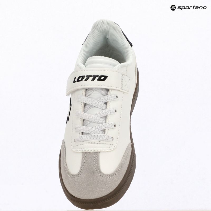 Scarpe per bambini Lotto Vintal Kids white/black 12