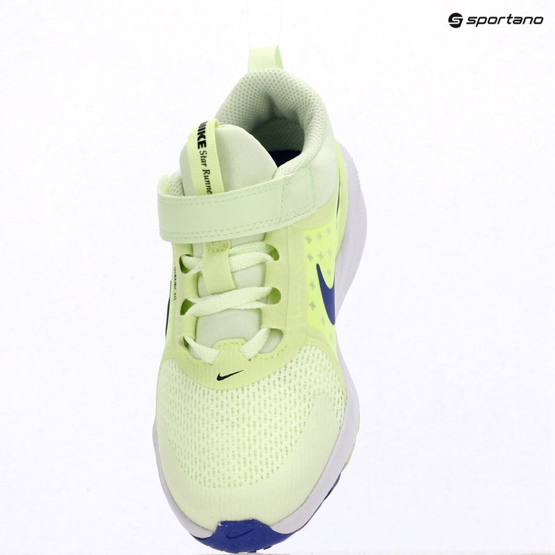 Scarpe per bambini Nike Star Runner 5 volt tint/light liquid lime/volt ice/lapis 6