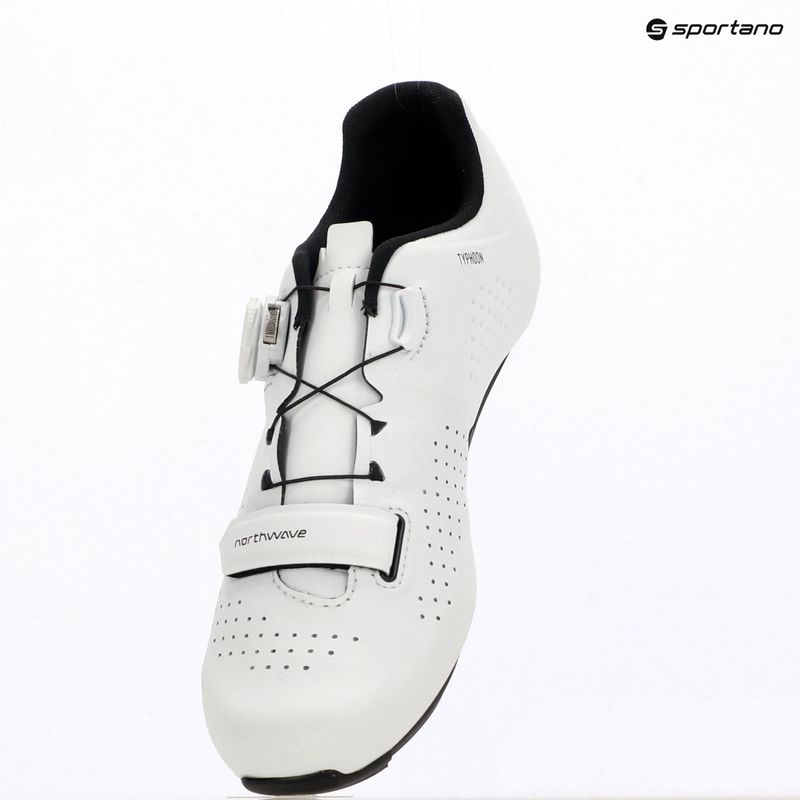 Scarpe da strada da uomo Northwave Typhoon white 5