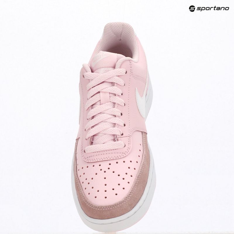 Scarpe da donna Nike Court Vision Low Suede pink foam/white 6