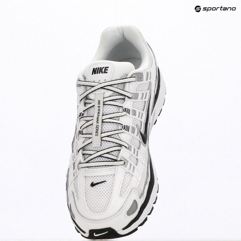 Scarpe da uomo Nike P-6000 white/metallic silver/black/black 6