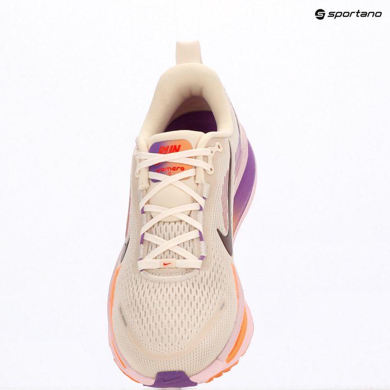Scarpe da running da donna Nike Vomero 18 chalk/pink foam/bright violet/tattoo 6