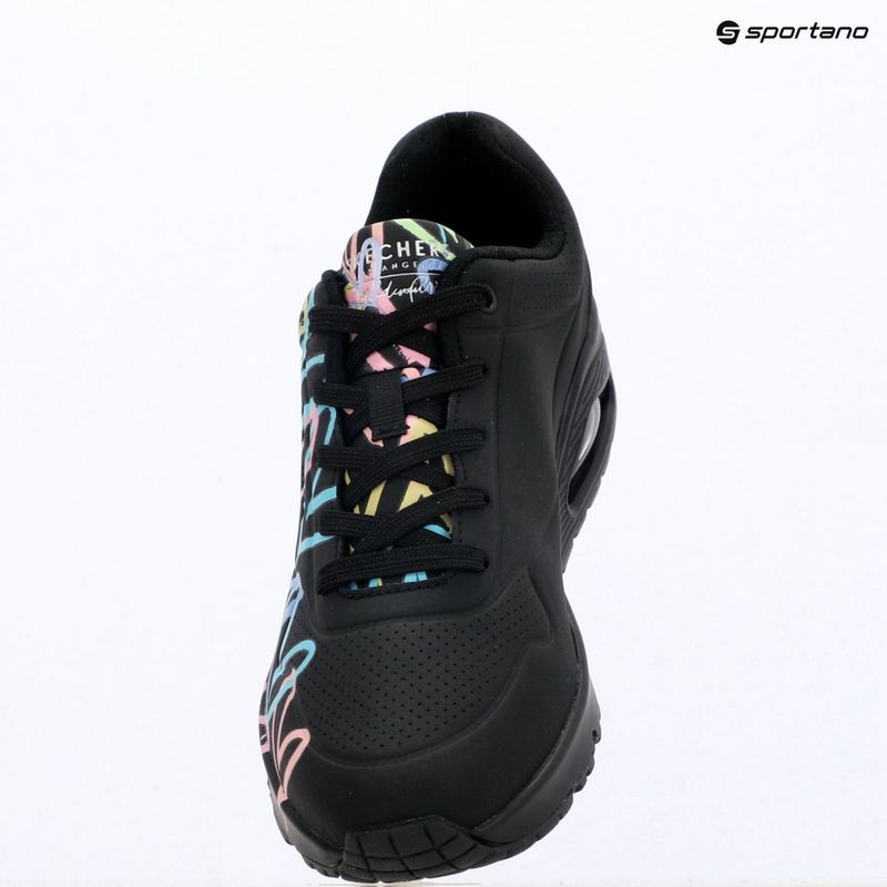 Scarpe da donna SKECHERS JGoldcrown Uno Spread The Love black 11