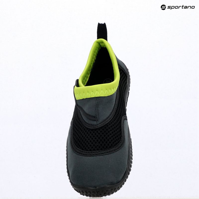 Scarpe da acqua arena Watershoes dark grey/lime 6