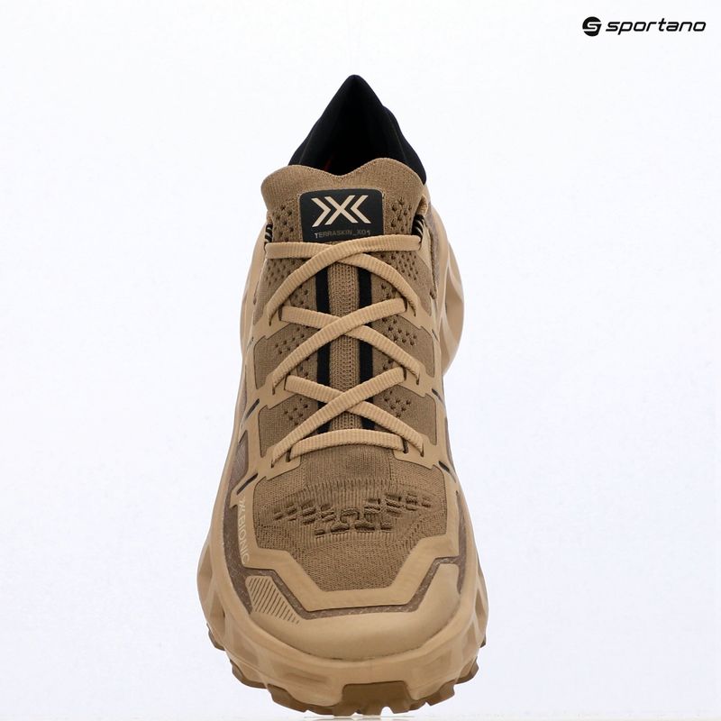 Scarpe da corsa + calzini X-Bionic Terraskin X01 sand/dark Sand 3