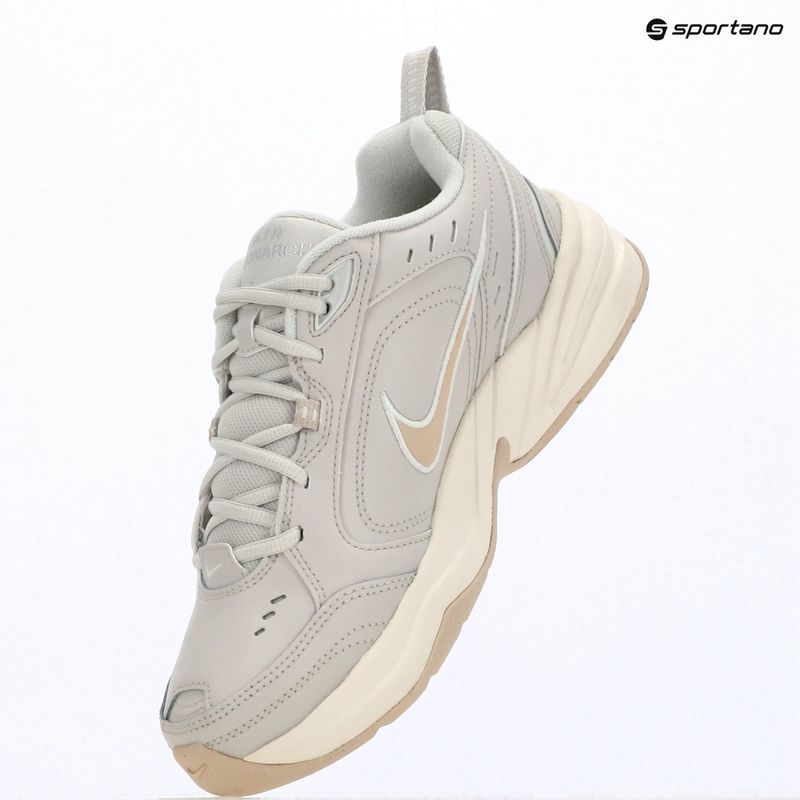 Scarpe da allenamento da uomo Nike Air Monarch IV light bone/spruce aura/sanddrift 13