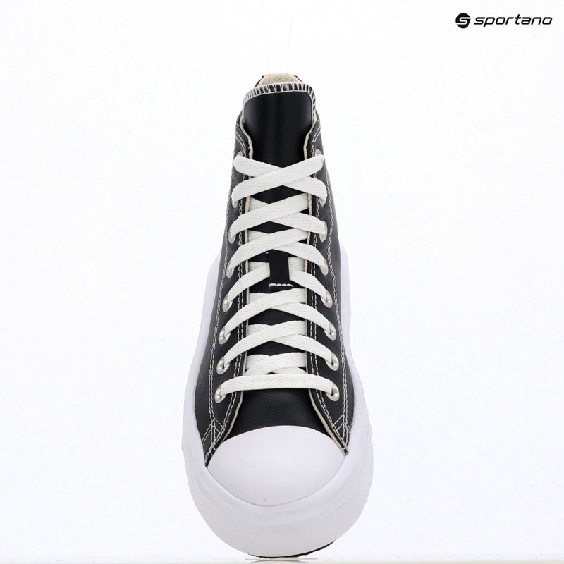Sneakers da donna Converse Chuck Taylor All Star Move Platform Leather black 9