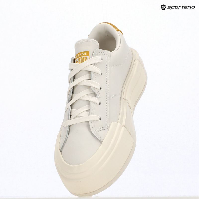 Sneakers da donna Converse Chuck Taylor All Star Cruise Leather vintage white/yellow 9