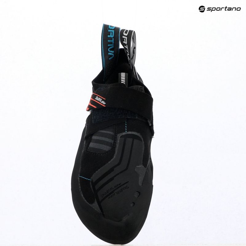 Scarpe da arrampicata da donna La Sportiva Skwama Lite black/malibu blue 5