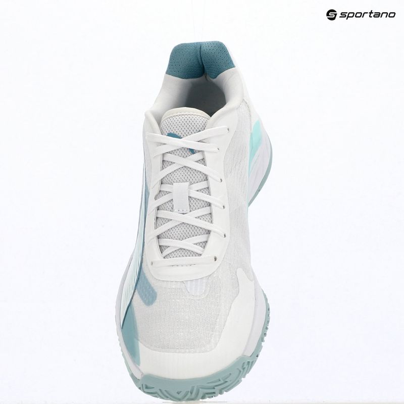 Scarpe da pallamano PUMA Accelerate Pro 4 Game On puma white/baltic sea blue/fresh water 9
