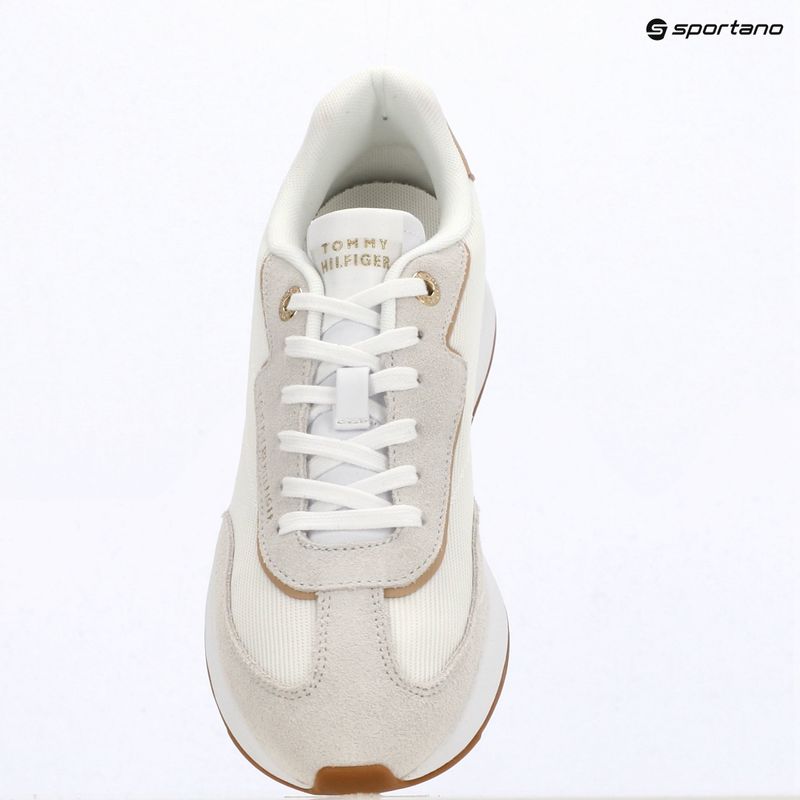 Scarpe da donna Tommy Hilfiger Retro Runner Mix ecru/trench 9