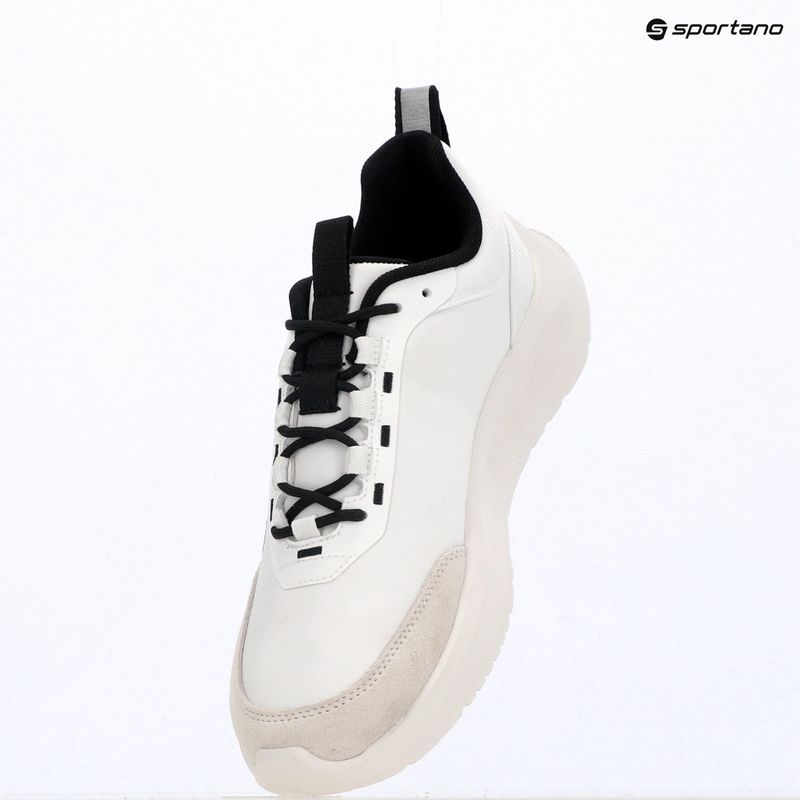 Scarpe da donna Calvin Klein HW0HW03293 Light Eva Run Essential LAC Nylon Suede bright white/black 9