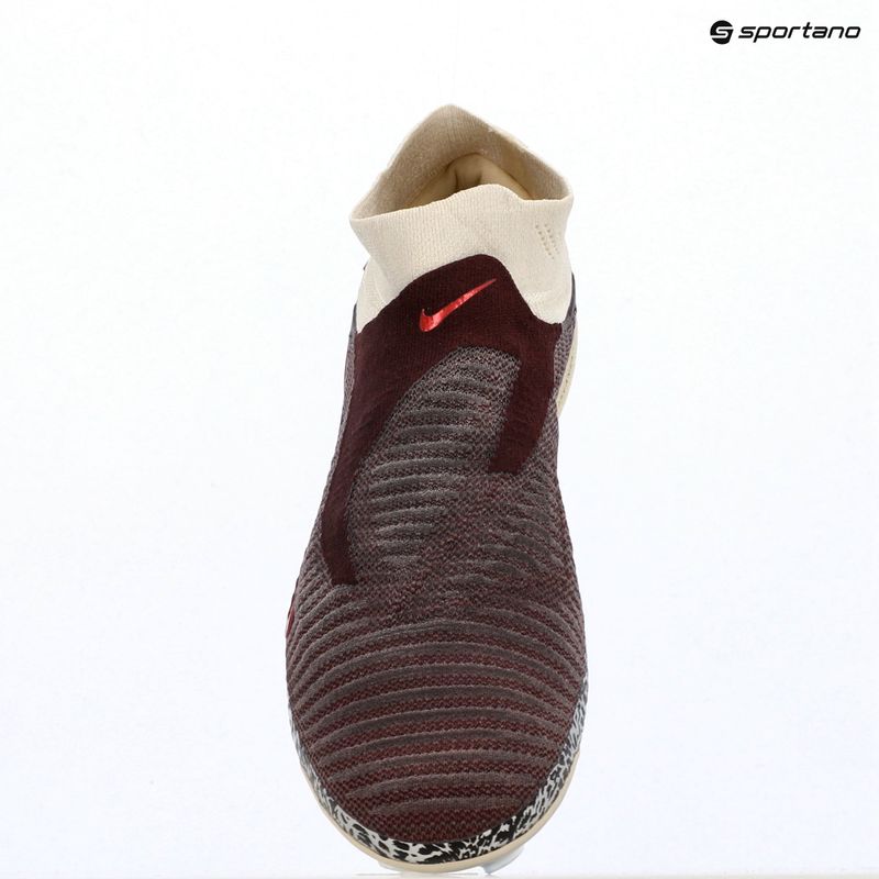 Scarpe da calcio da uomo Nike United Phantom 6 High Elite FG burgundy crush/fossil/university red 13
