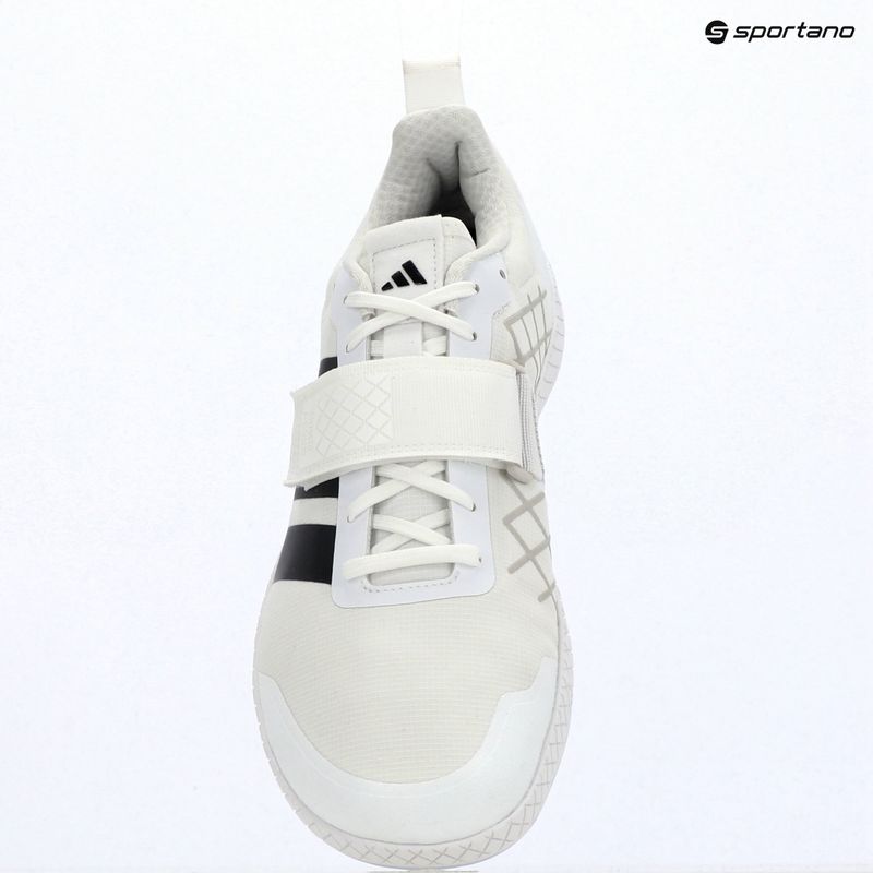 Scarpe da sollevamento pesi adidas The Total 2 white 9