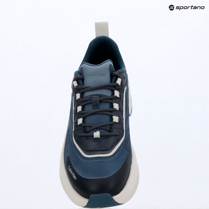 Scarpe da uomo Calvin Klein Volumax Chunky Runner Trainers HM0HM02224 calvin navy/navy teal 9