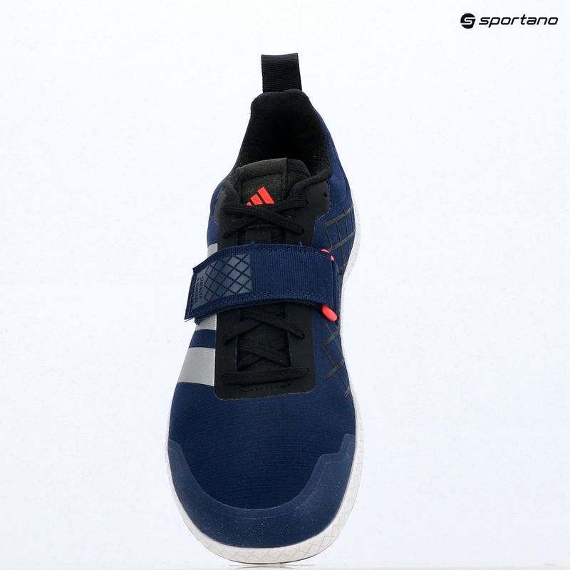 Scarpe da sollevamento pesi adidas The Total 2 blue 9
