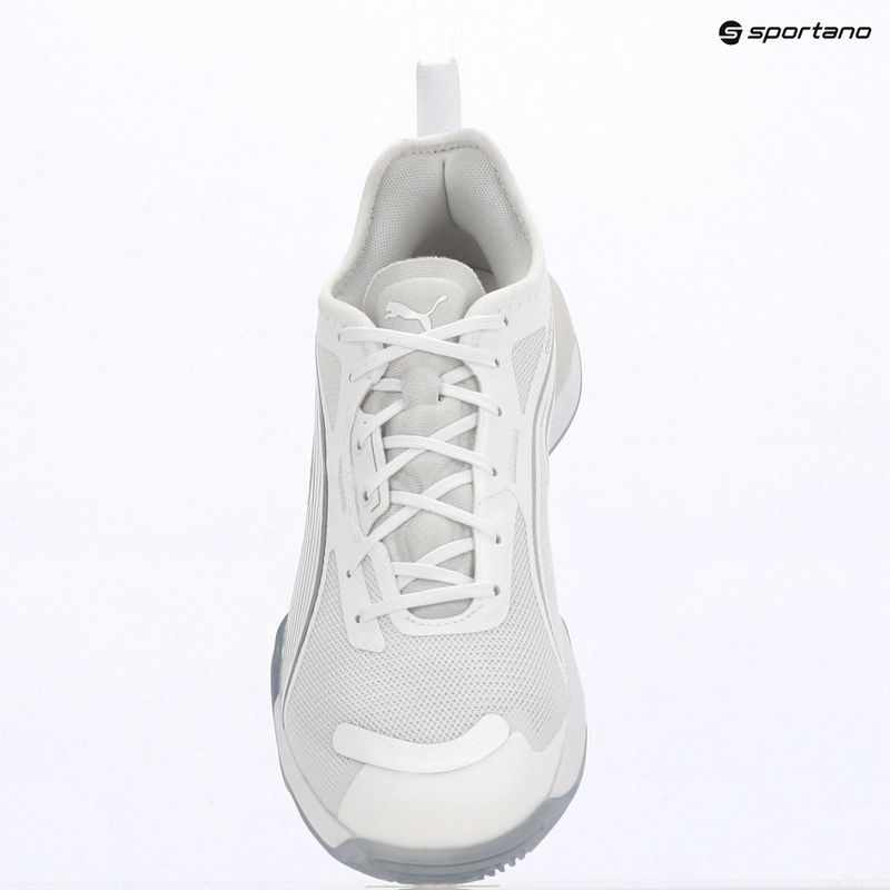 Scarpe da pallamano PUMA Eliminate NITRO 4 puma white/puma silver 9