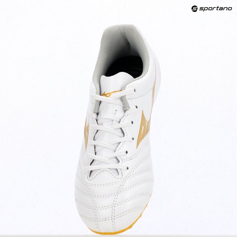 Scarpe da calcio junior Mizuno Monarcida Neo III Select AG white/mp gold 11