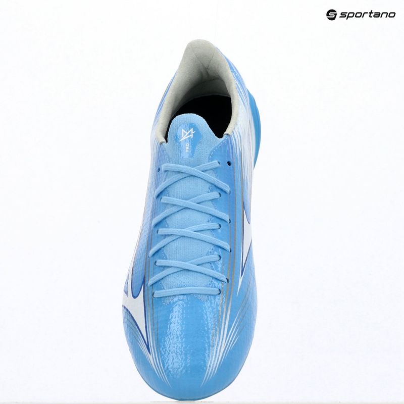 Scarpe da calcio Mizuno Alfa III Pro FG sky blue/white 12