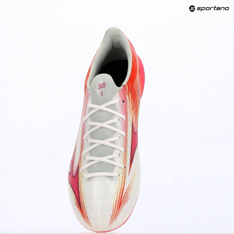 Scarpe da calcio Mizuno Alfa III Pro FG white/fuchsia purple 12