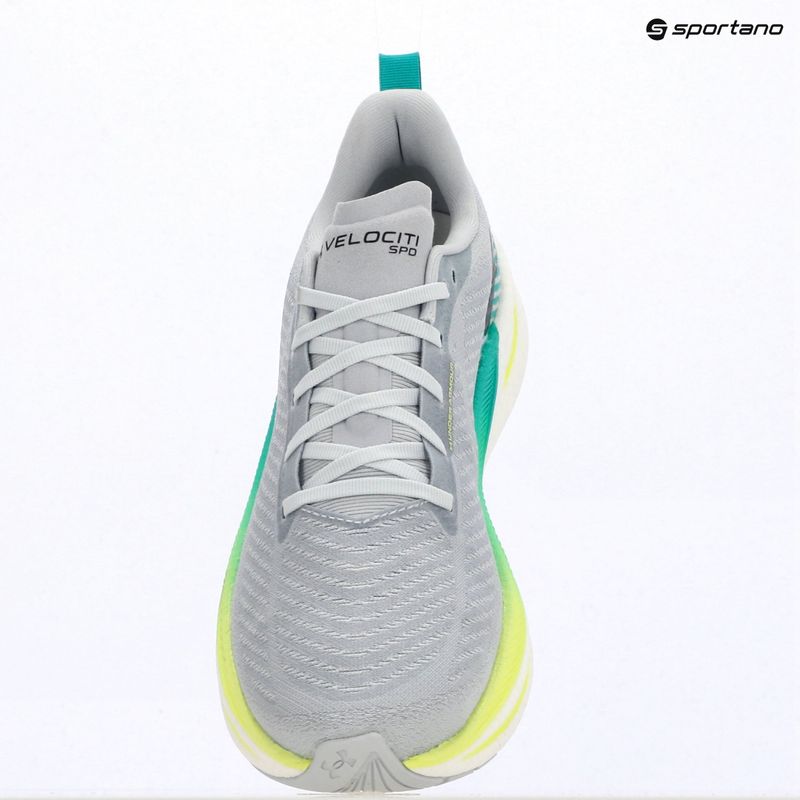 Scarpe da running da uomo Under Armour Velociti SPD halo gray/green mode/black 9
