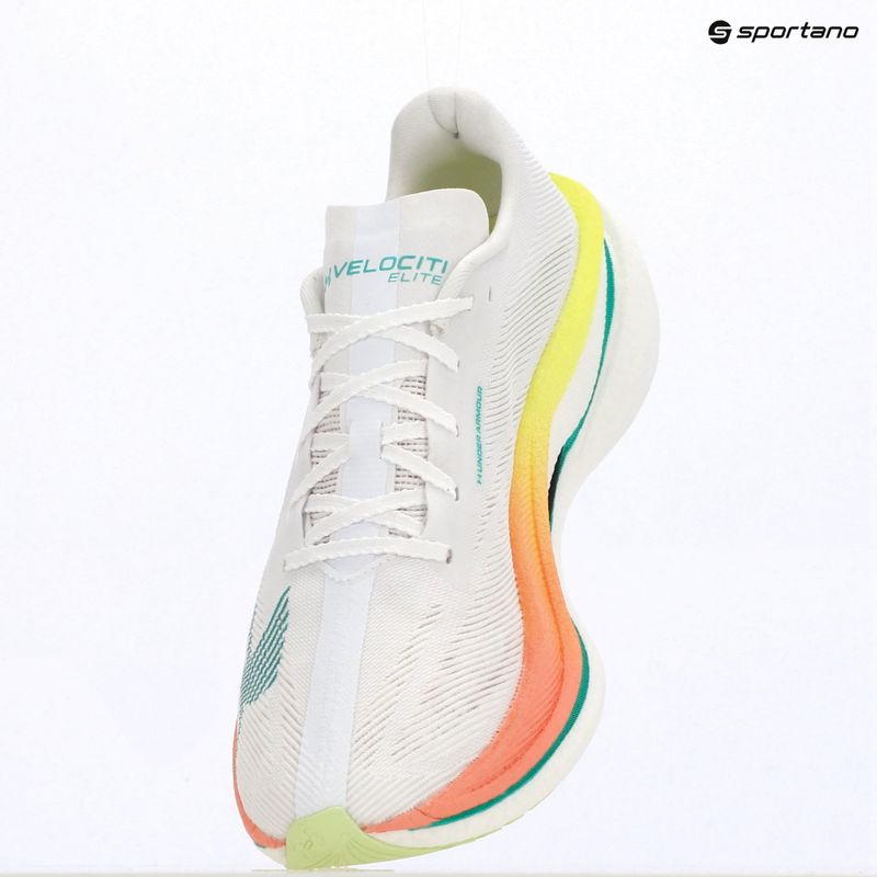 Scarpe da running Under Armour Velociti Elite 3 white/valiant green/black 9