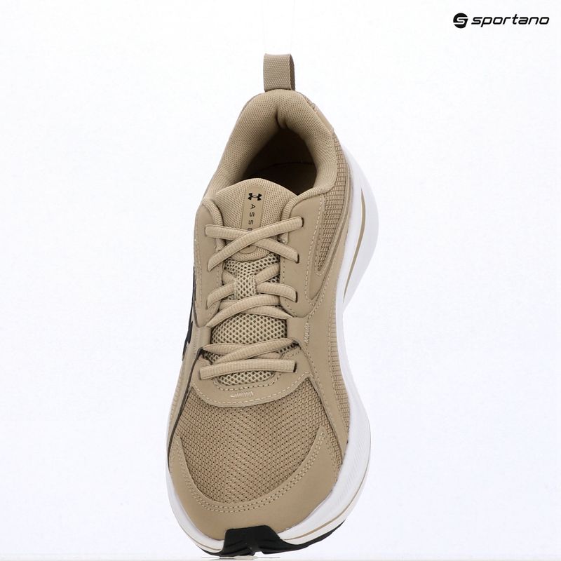 Scarpe da corsa uomo Under Armour Assert 11 city khaki/summit white/summit white 9