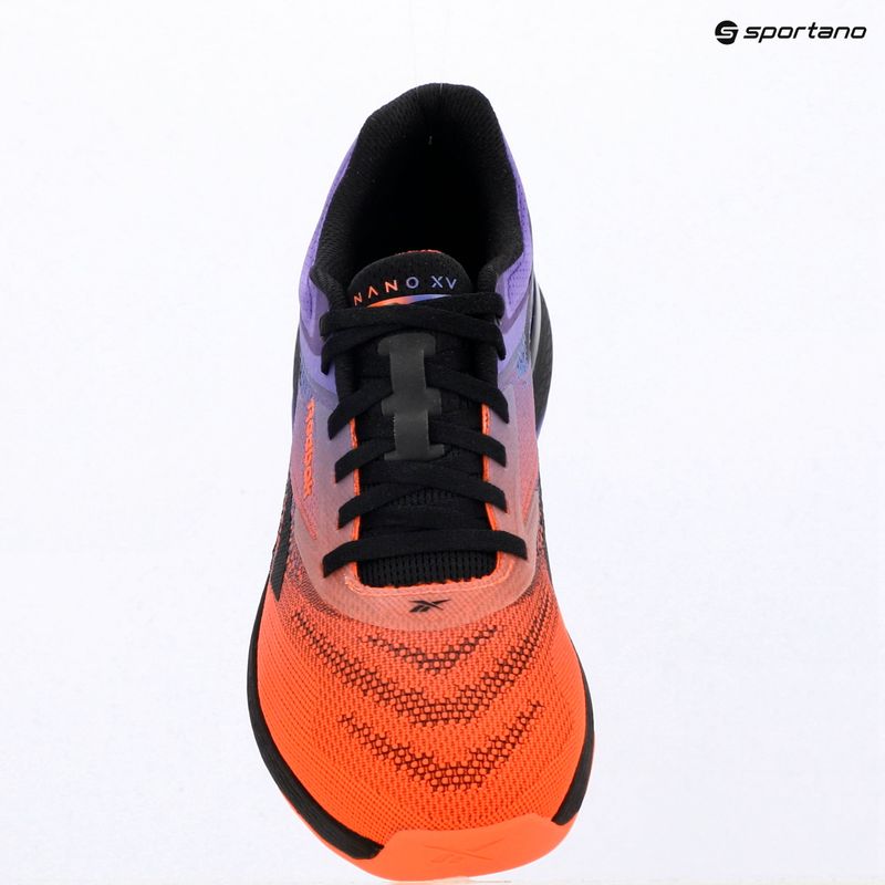 Scarpe da allenamento Reebok Nano X5 ftw white/flash orange/royal purple 9