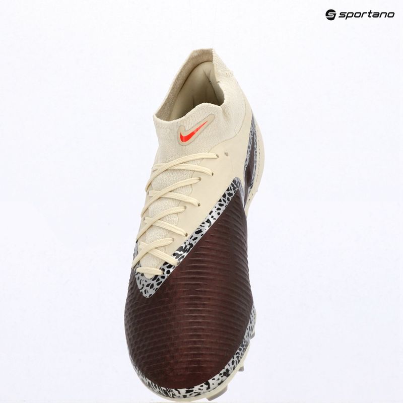 Scarpe da calcio da uomo Nike United Phantom 6 High Academy MG burgundy crush/fossil/university red 13