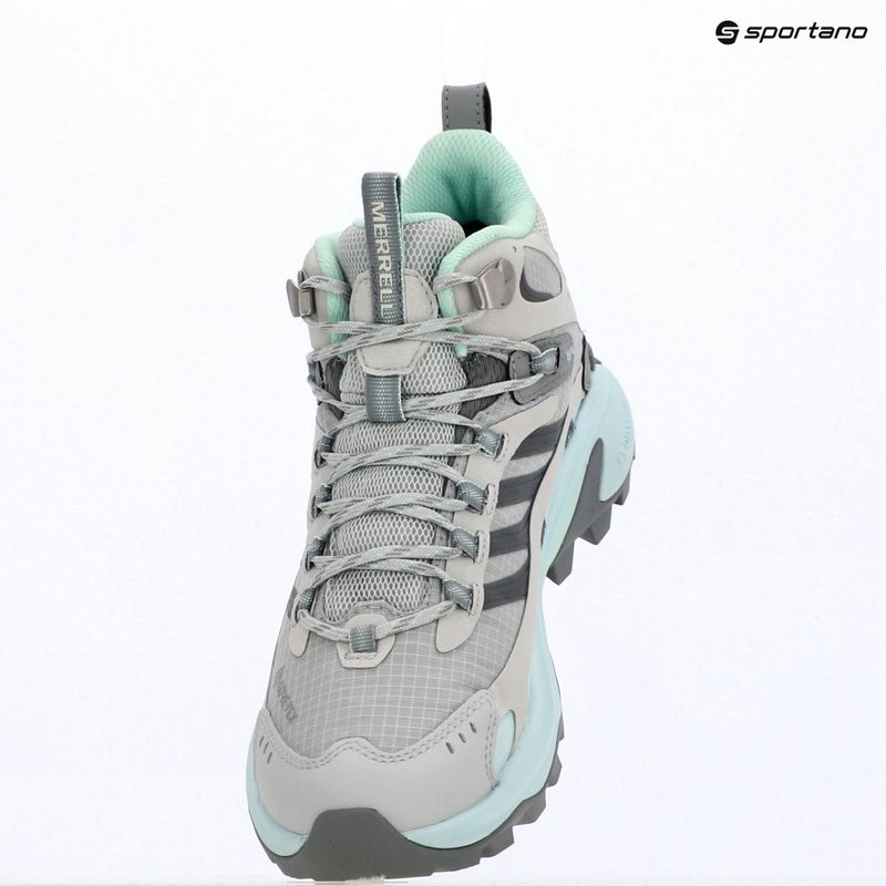 Scarpe da trekking donna Merrell Moab Speed 2 Mid Ltr Wp belize 9