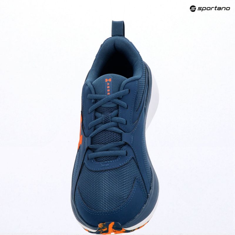 Scarpe da running da uomo Under Armour Assert 11 wham blue/hyper green/white 10