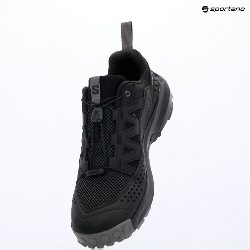Scarpe da trekking da uomo Salomon Techamphibian 5 black/black/castlerock 17