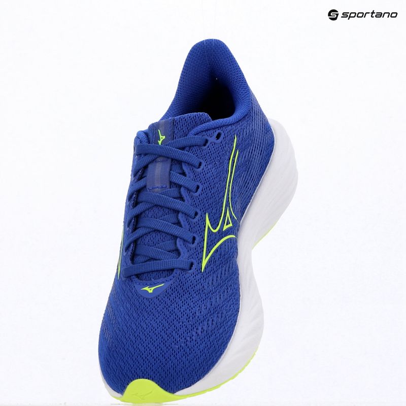 Scarpe da running per bambini Mizuno Enerzy Rider Jr surf the web/lightning yellow 9