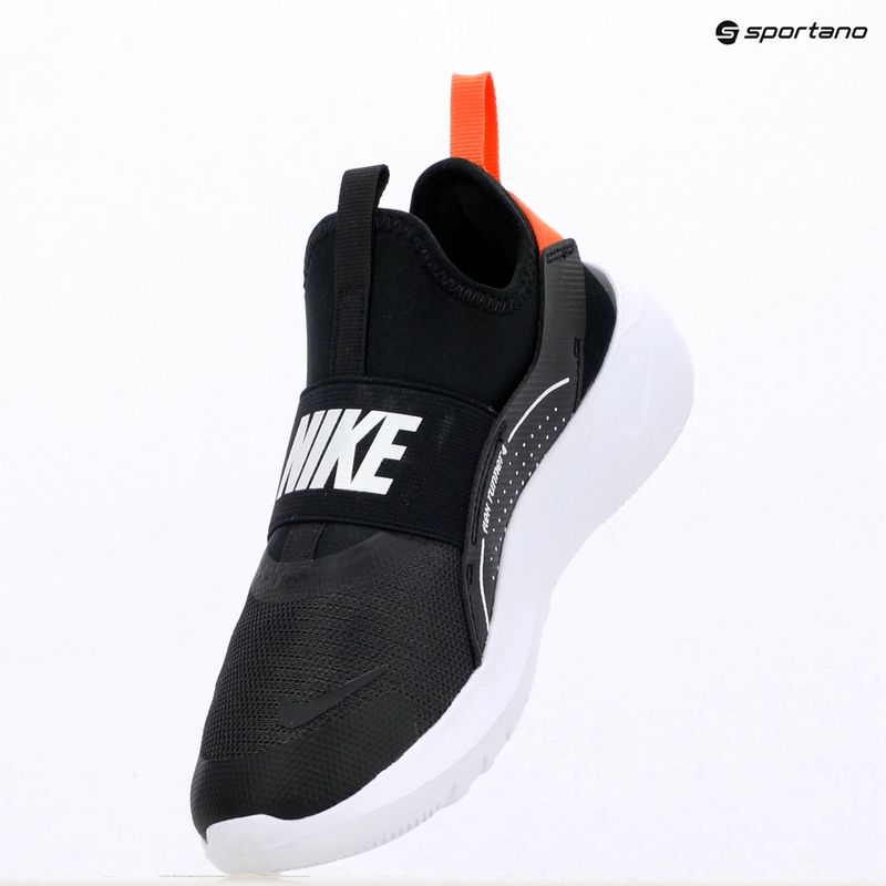 Scarpe per bambini Nike Flex Runner 4 black/white/turf orange 14