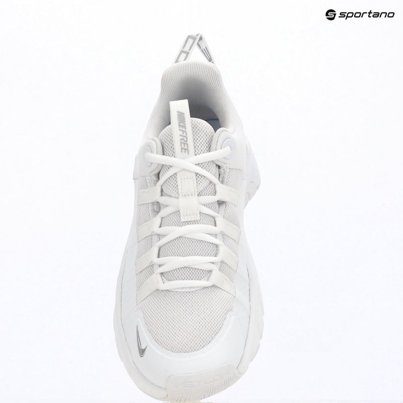 Scarpe da training da donna Nike Free Metcon 7 white/white/metallic silver 18