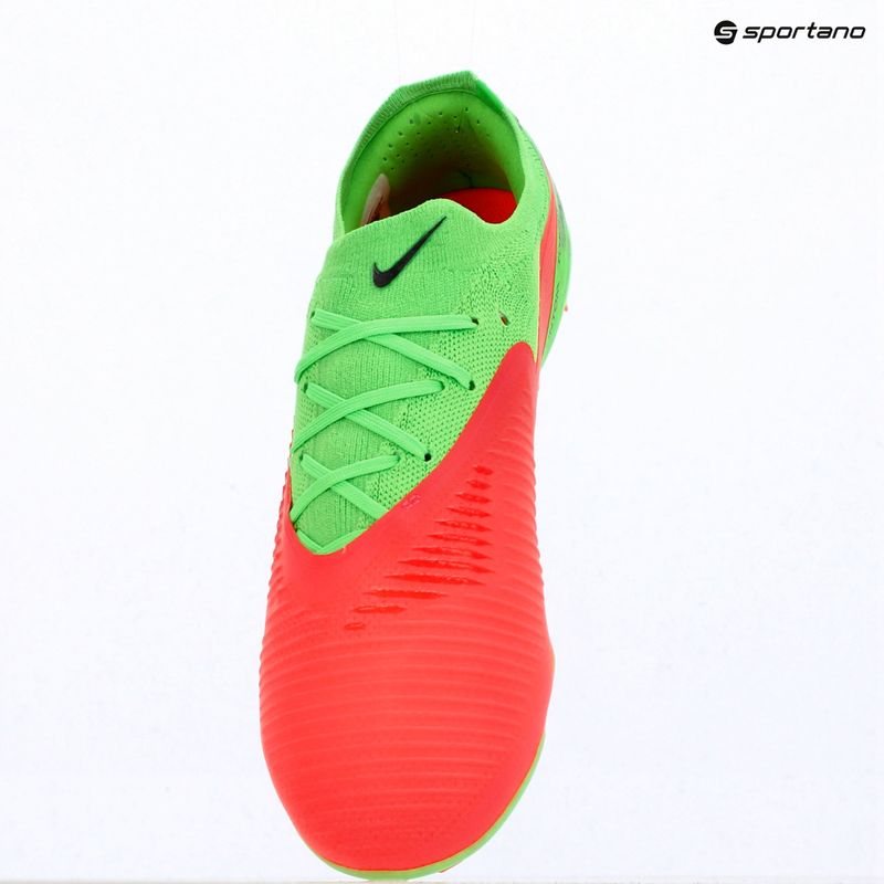Scarpe da calcio da uomo Nike Phantom 6 Low Pro Erling Haaland FG hot punch/green strike/black 15