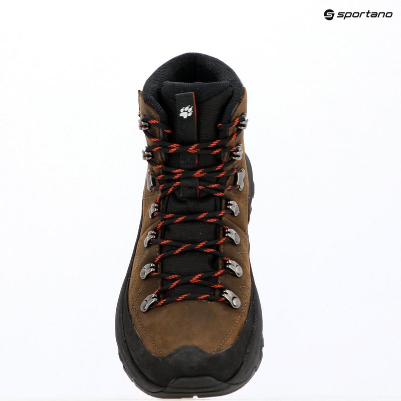 Scarpe da trekking da uomo Jack Wolfskin Apex Hike Pro Leather Texapore Mid fawn 14