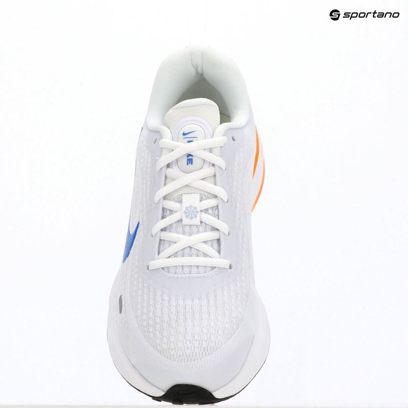 Scarpe da running da uomo Nike Journey Run white/total orange/blue crystal 13