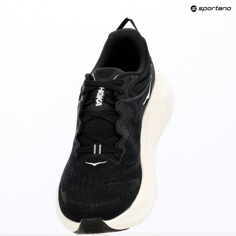 Scarpe da corsa maschili Hoka Gaviota 6 black/white 18