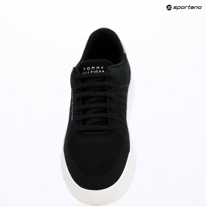 Sneakers uomo Tommy Hilfiger Court Knit black 9