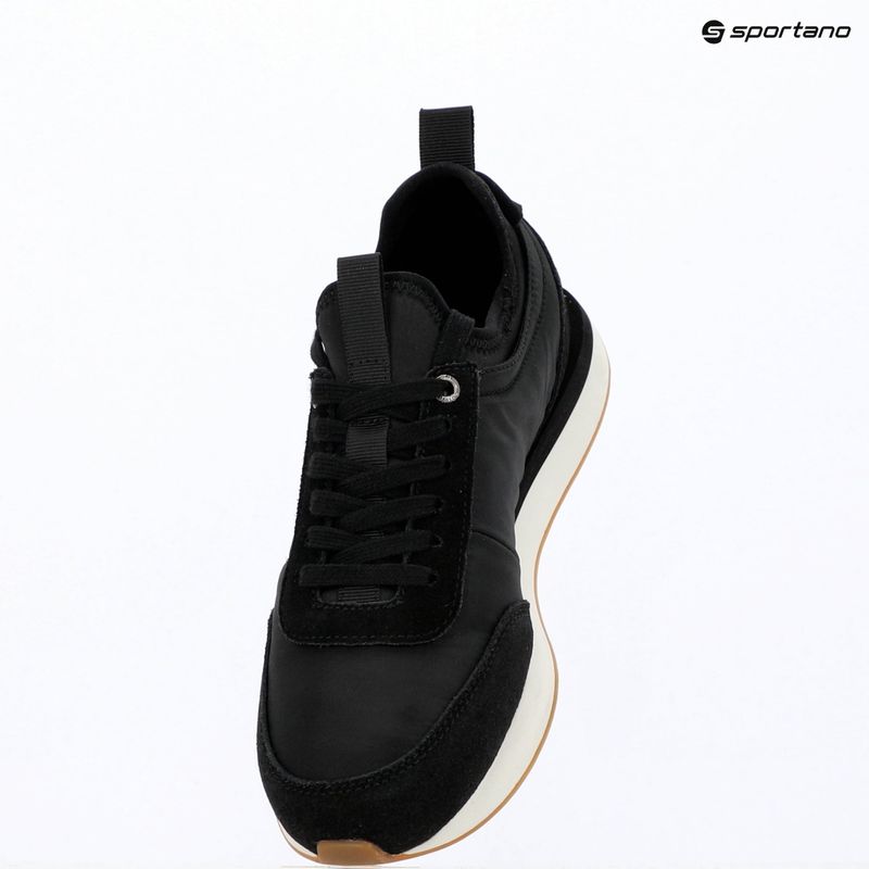 Scarpe da donna Calvin Klein YW0YW02060 Retro Runner Sock Laceup Mix Mat black/gyn metal/gum 9