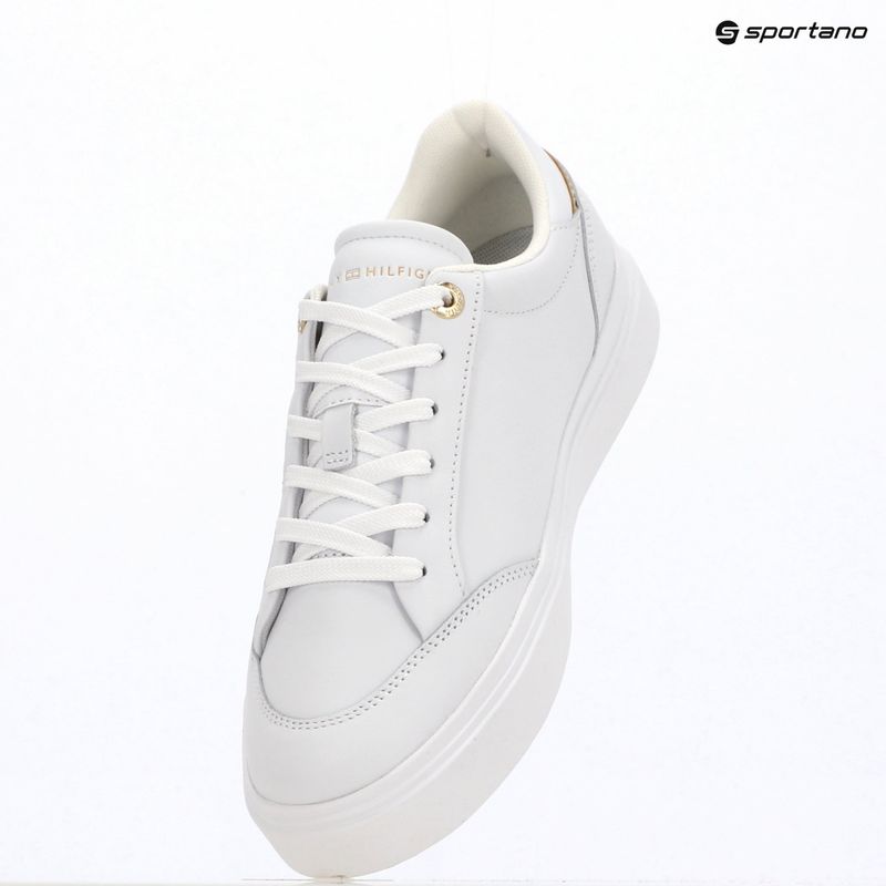 Scarpe da donna Tommy Hilfiger Chic Cupsole Webbing white 9