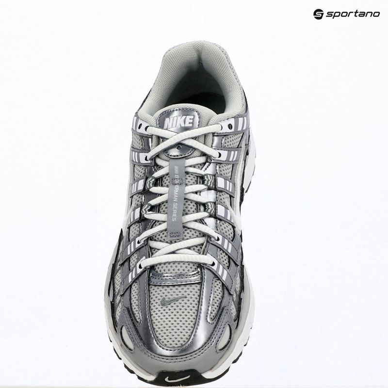 Scarpe da donna Nike P-6000 grey fog/metallic cool grey/cool grey/white 10