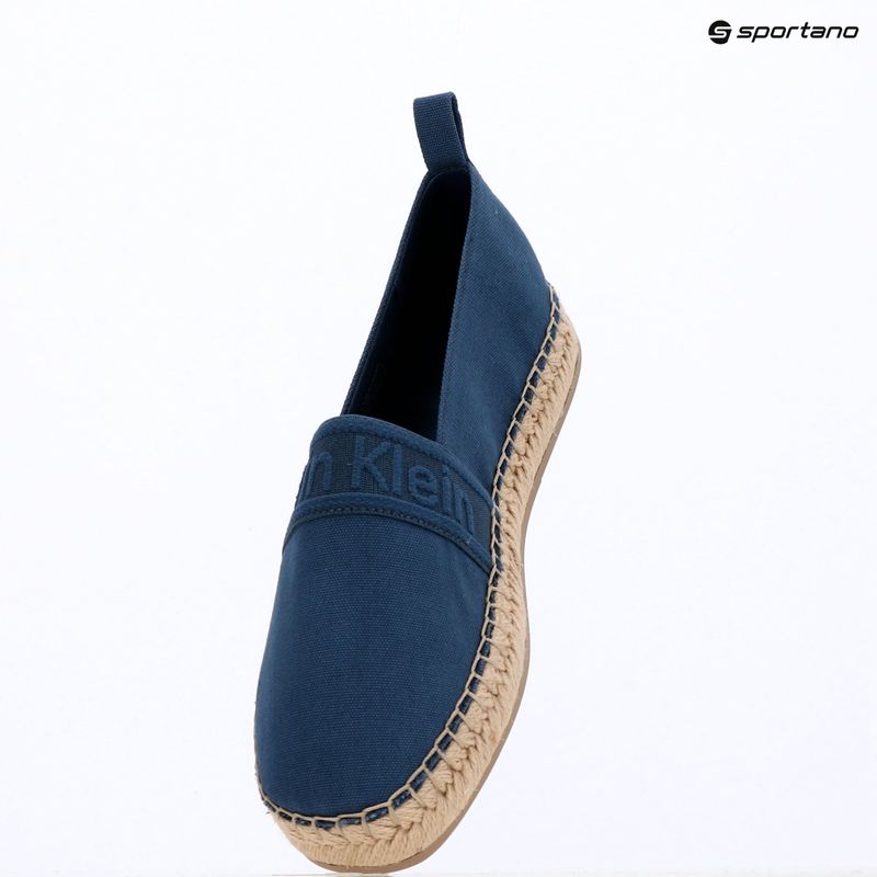 Espadrillas da donna Calvin Klein HW0HW02934 Oblique Webbing Key Largo 9