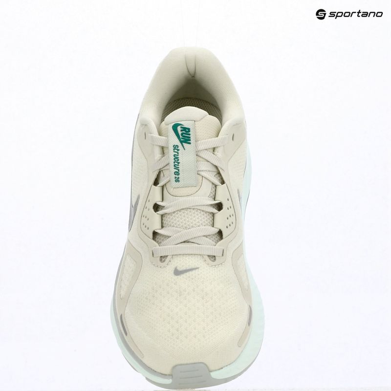 Scarpe da running da donna Nike Structure 26 sea glass/light silver/metallic silver 14