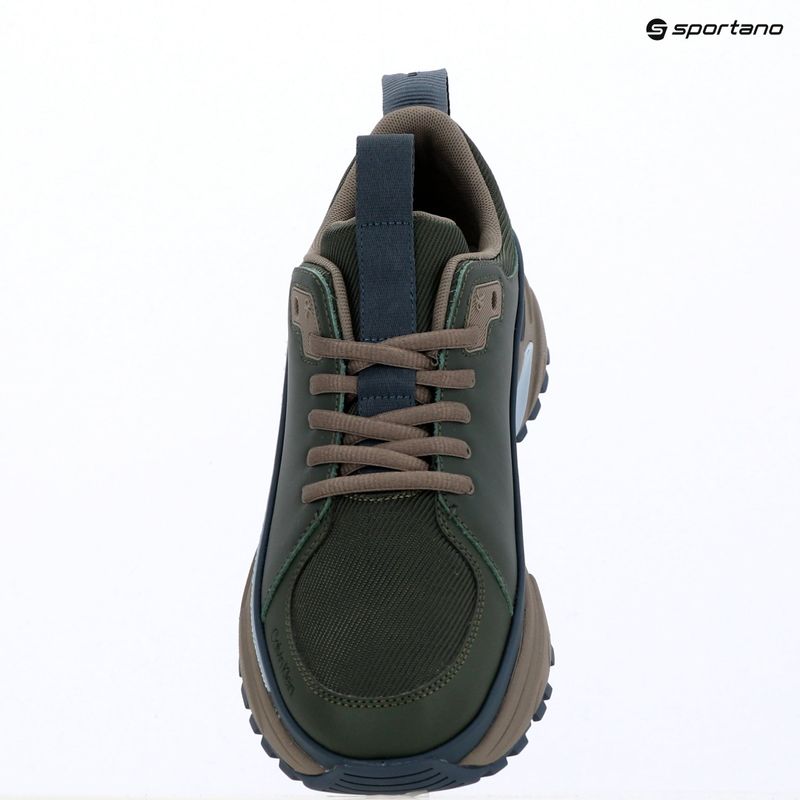 Scarpe da uomo Calvin Klein YM0YM01417 Hike Runner Laceup Tech Mix thym/taupe smog 9